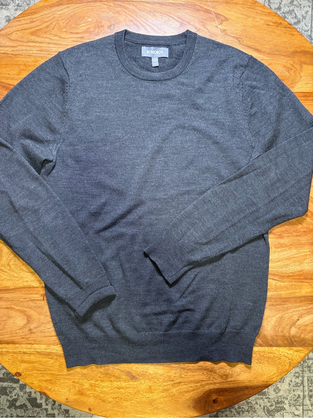 Bonobos Men's Crewneck Sweater - Charcoal
